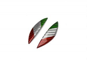 Alfa Romeo Giulia Gear Knob Side Trim - Carbon Fiber - Pre '20 models - Italian Theme